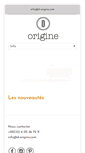 Mobile Screenshot of d-origine.com