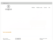 Tablet Screenshot of d-origine.com